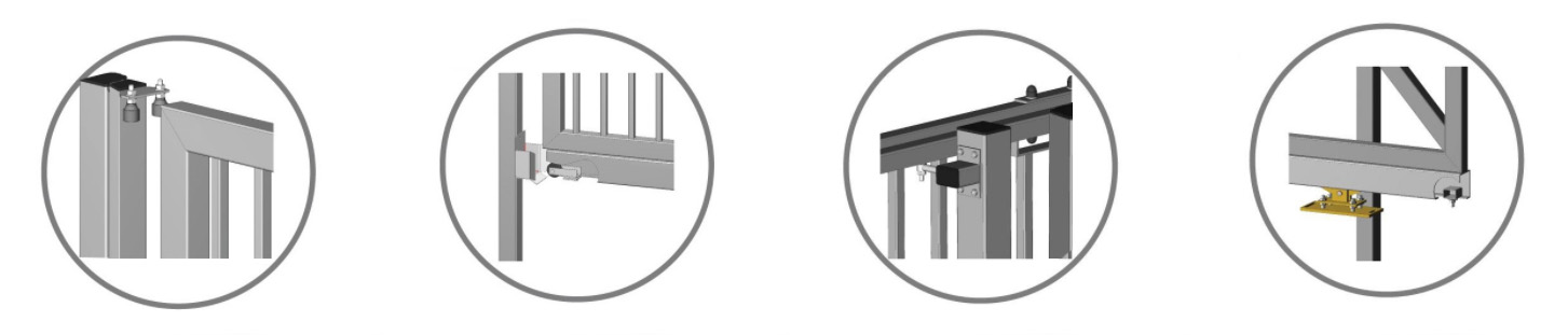 Фитинги для раздвижных ворот